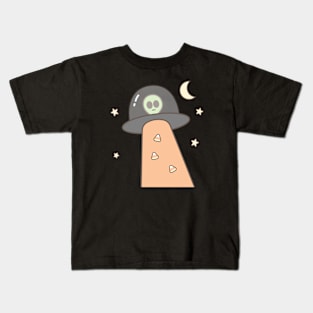 Candy Corn Alien Invasion Kids T-Shirt